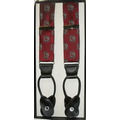 Custom Printed Silk Suspenders